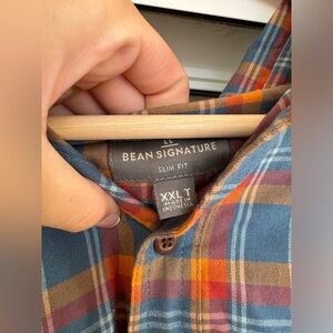 Men’s LL Bean Signature Long Sleeve Button Down